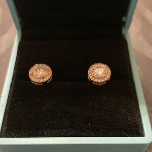Elegant Gold Stud Earrings